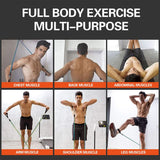 Multi-Purpose Full Body Resistance Band Set – Ultimate Home Workout Solution - PUSCAS POWER GYM EQUIPMENT