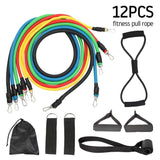 Multi-Purpose Full Body Resistance Band Set – Ultimate Home Workout Solution - PUSCAS POWER GYM EQUIPMENT