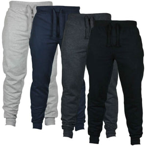 Men’s Fleece-Lined Casual Jogger Pants - Comfortable, Stylish, and Warm - PUSCAS POWER GYM EQUIPMENT