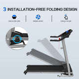 Motorized Folding Treadmill - PUSCAS POWER GYM EQUIPMENT