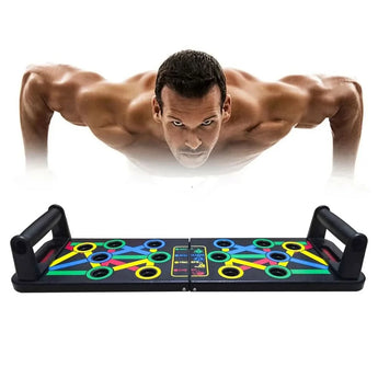 Multifunction Push Up Rack Board – Targeted Muscle Training System - PUSCAS POWER GYM EQUIPMENT