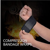 Sports Wrap Bandage - Breathable and Supportive Wrist Guard - PUSCAS POWER GYM EQUIPMENT