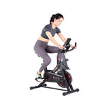 Upright Exercise Bike with Heart Rate & Calorie Tracking | 4kg Flywheel - PUSCAS POWER GYM EQUIPMENT