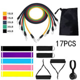 Multi-Purpose Full Body Resistance Band Set – Ultimate Home Workout Solution - PUSCAS POWER GYM EQUIPMENT