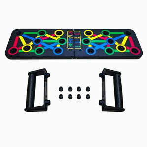 Multifunction Push Up Rack Board – Targeted Muscle Training System - PUSCAS POWER GYM EQUIPMENT